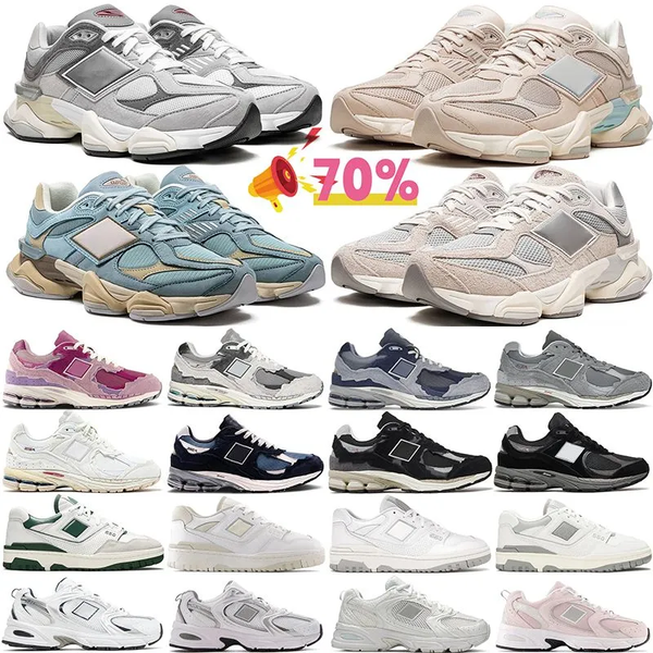 Men Women Running Shoes designer Sneakers Casual Shoe New Beige Grey Triple Black Rain Cloud Sea Salt White Pink Mushroom Brown Blue Mens Sp