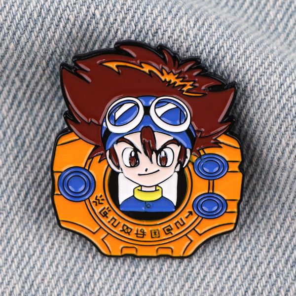 Boys game character enamel pin childhood game movie film quotes brooch badge Cute Anime Movies Games Hard Enamel Pins