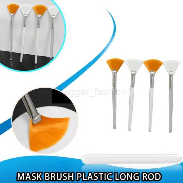 3pcs Practical Facial Brush Soft Portable Mask Brush Ladies Girls Retouching Mask Brush Makeup Tools Fan Makeup BrushXJ240807