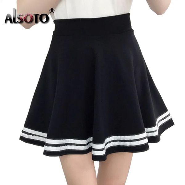 Korean 2023 Women Skirt Autumn Winter High jupe Waisted faldas Female saia Pleated falda mujer Skirts 250110