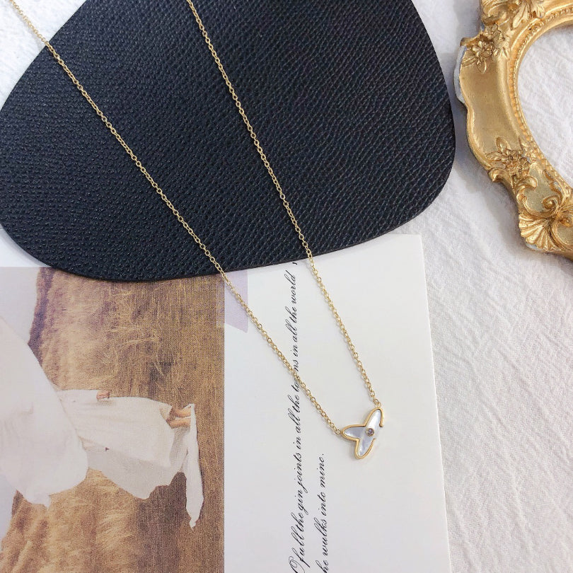 Women Designer Necklace Choker Chain 18K Gold Plated Stainless Steel Necklaces Pendant Fashion Couple Love Wedding Gift Jewelry Accessories X344