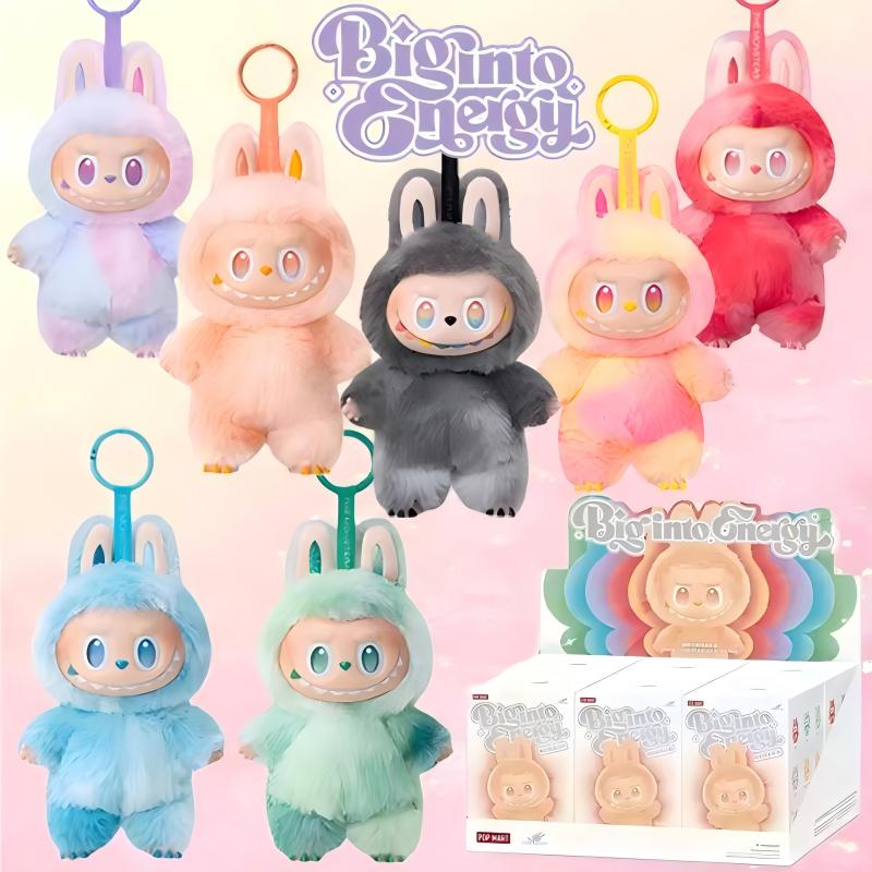2025 New Edition Monster Mysterious Box POP MART THE MONSTERS Big into Energy Series Vinyl Plush Blind Box Guess Bag Mystery Box Toys Doll Cute Figu