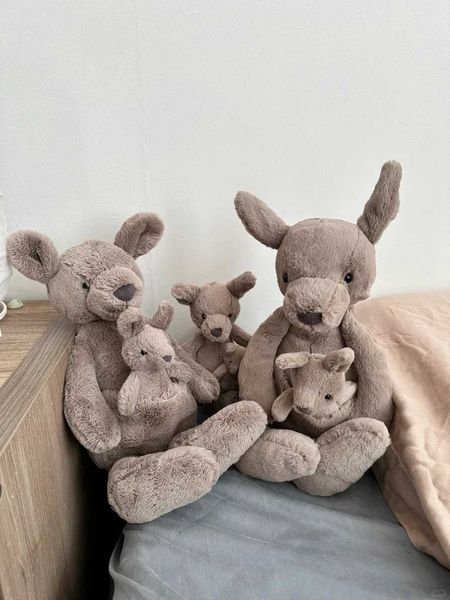New jellycats Kana Kangaroo ChildrenS Cute Doll Toy Home Car Decoration Gift Baby Holiday Birthday