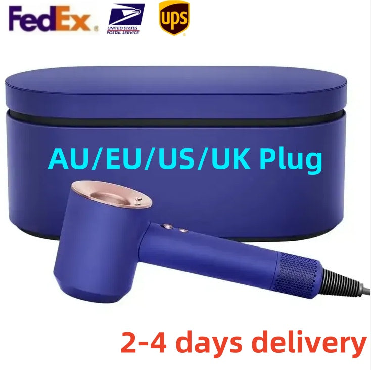 Hair dryer negative ion Multi function salon hair dryer cold and warm air suit Gift Box For Travel and Home Hair Curling Irons