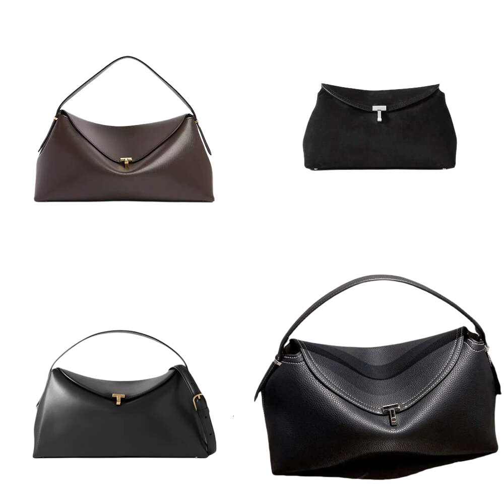 new Totem bag T Lock bag Cloud Clutch Bag Lager Handle Tote repetto Designer Handbag Women Luxury Cow Leather Shoulder Evening Bag Crossbody Purse M