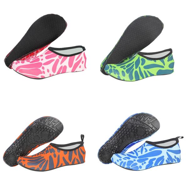 Men Women Water sport Beach swimming socks trainers 95 95s Multi prints Anti slip fitness Yoga Dance surf Diving Underwater training shoes 3