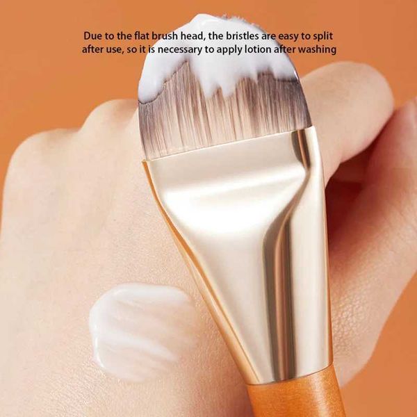 Flat Head Makeup Brush Foundation Brush Quickly Apply Foundation Makeup Women Blending Lightweight Makeup BrushesC250108