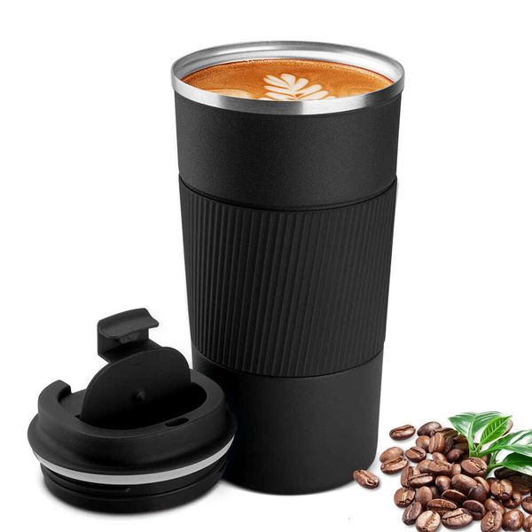 510ML Coffee Mug Stainless Steel Women&#039;s Insulated Car Thermal Leakproof Vacuum Flask Tumbler Travel Thermos Cup for Men