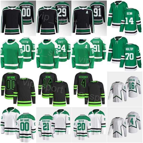 Man Woman Youth Hockey 91 Tyler SeguinJersey Reverse Retro 4 Miro Heiskanen 24 Roope Hintz 16 Joe Pavelski 20 Ryan Suter Jason Robertson Jam