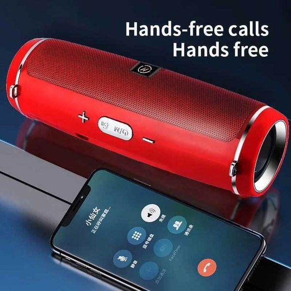 Portable Speakers Mini Wireless High Fidelity Surround Sound Subwoofer Outdoor Waterproof Camping Party Loudspeaker Z241224