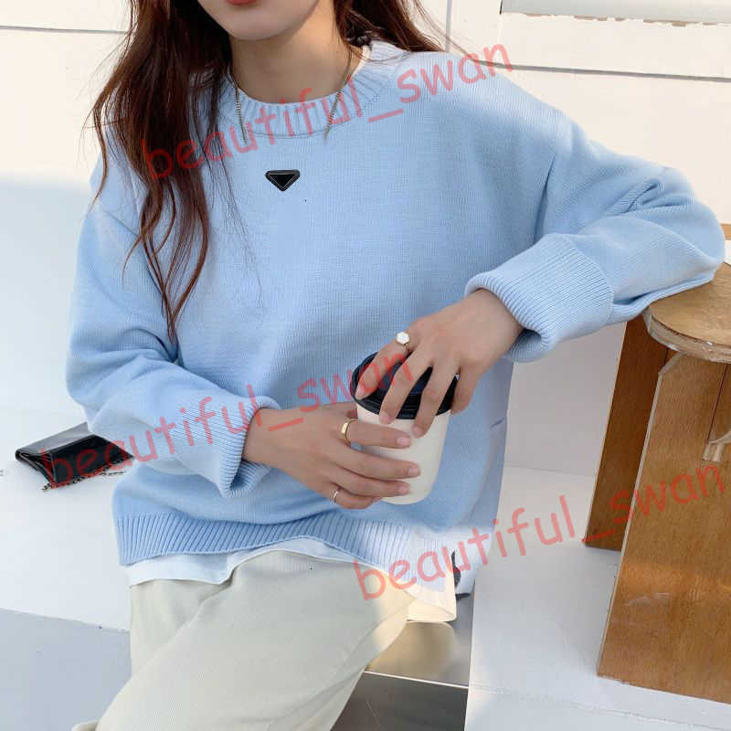 Designer Women&#039;s Sweaters Autumn Winter New Loose Lazy Chic Pullover Sweater Knitted Sweater for Women Outerwear