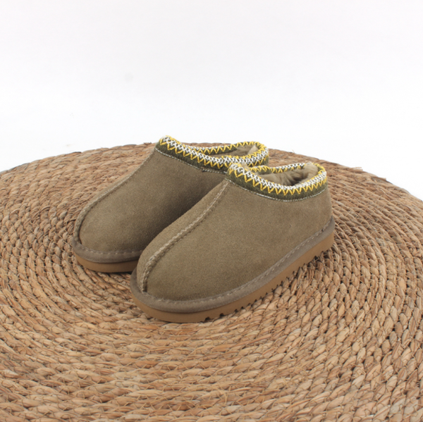 Fashion Designer Tazzs KidsWarm Shoes Boots Children Tasman Genuine Leather Shoes Boots Winter Waterproof Cotton Shoes