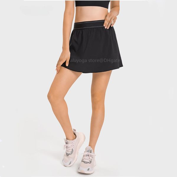 A Designer Yoga Skirt Match Point Tennis Skirts Anti Glare Mini Varsity Skirt Quick-Dry Breathable Sport Shorts Weekend Jogger Sweatpants Bu