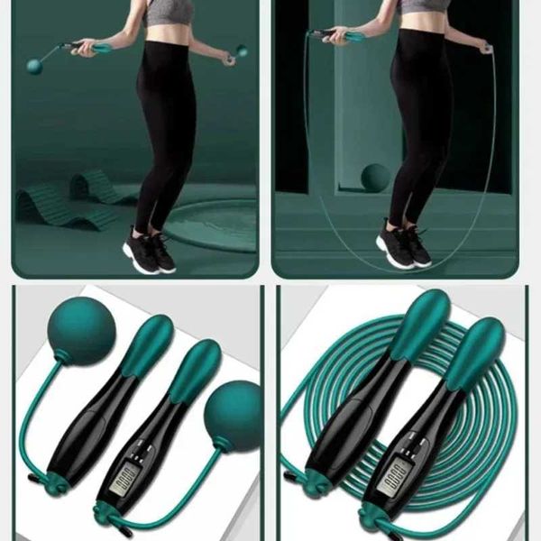 Counting Jump Rope Ball Adjustab Cordss Jump Rope Skip Rope Exercise Fitn Workout Gym Training Home Sport EquipmentXJ241122