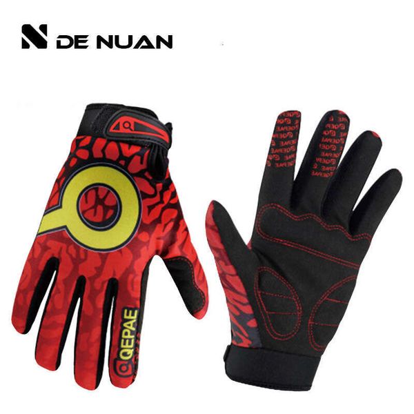 Qepae Chippel Cycling Outdoor Sports Long Gloves, Full Finger Gloves