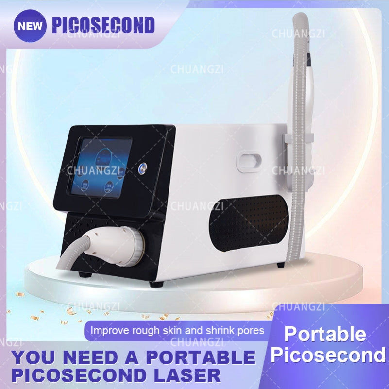 HOT New Nd Yag Picosecond Laser High Power 1064nm 532nm 755nm Picosecond Laser Acne Treatment Tattoo Removal Freckle Removal Machine