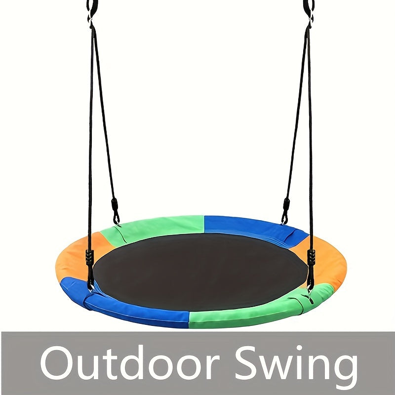 TEMU 40" Flying Saucer Swing Play Set W-adjustable Ropes