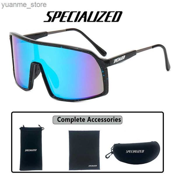 Outdoor Eyewear SPECIAUZED Photochromic Cycling Sunglasses UV400 Riding Sun glasses Men Women Road Bike Goggles Outdoor Runing Glasses Y2404