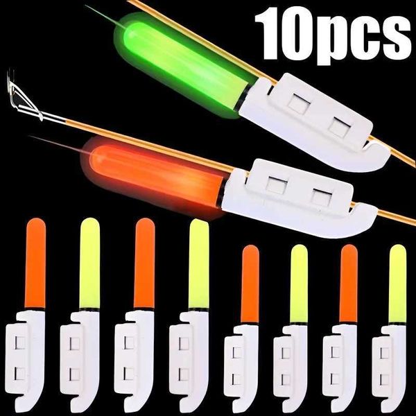 Night fishing electronic pole LED light pole luminous waterproof rock fishing buoy accessories CR322-CR425 batteryW241116