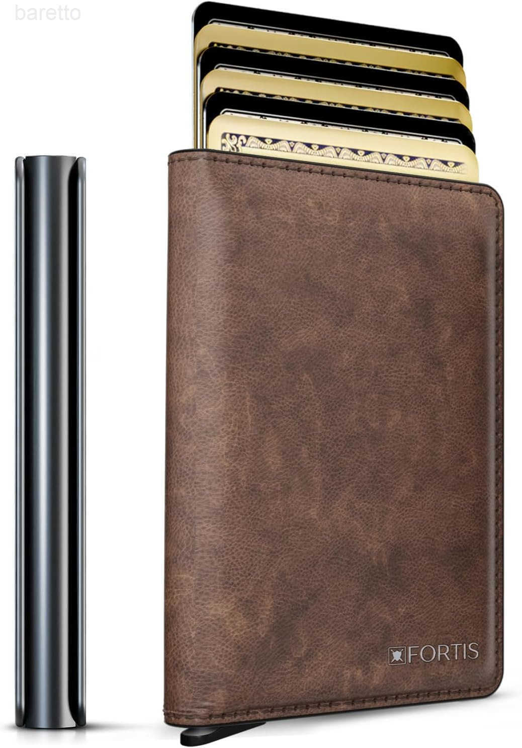 Slim WalLEt for Men RFID Blocking Minimalist Credit Card Holder Stylish Men WalLEt for Security Convenience Front POCket Cardholder Holds 8 Cards Br