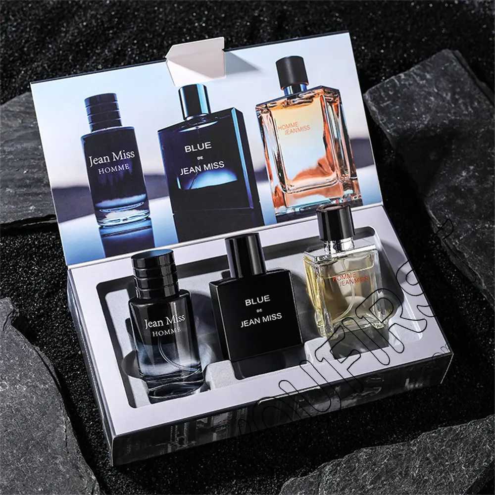 High Quality Men Perfume Hombre 90ml Gift Box 3pcs Set Colognes Scent Fascination Man Perfumes Masculinos Lasting Parfum Heren R250623