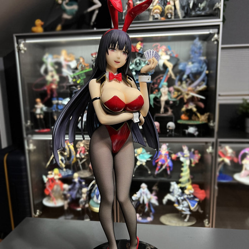 Movie Games original bulk defective B-style FREEing Kakegurui xx Yumeko Jabami 1-4 Bunny Ver Pvc action Figure Adults Collection Model doll