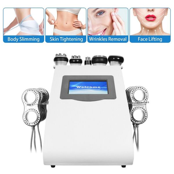 New Cavitation RF Body Slimming Skin Lifting Massage Machine with Lipo Laser Pads Losing Weight Anti-Cellulite Massager