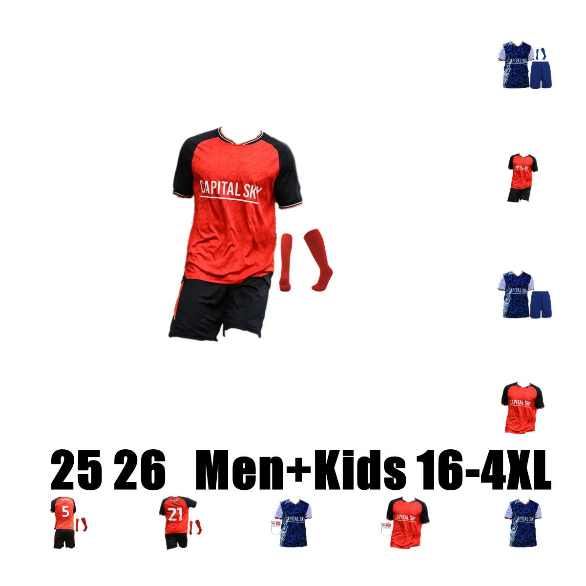 25-26 LutonS Town MORRIS Soccer Jerseys 2025 2026 ADEBAYO BROWN CLARK Home away 3rd CHONG MOSES KRAUB NELSON MCGUINNESS Football Shirts HOLMES MENGI