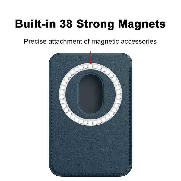 Phone Case Magnetic Leather Wallet Case for iPhone 13 12 16 14 Pro Max Mini 15 Pro Card Holder Phone Bag Magnetic Cover Accessories N241008