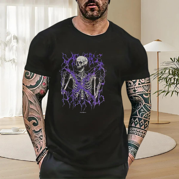 High Quality T Shirts Men Cotton O Neck Short Sleeves Hip Hop Street Tshirts Black White 2024 Summer Clothes