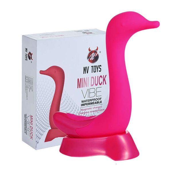 Anrui Little Cute Duck Female Masturbation Utensils C-point and G-point Stimulus Ultra Silent Vibration Stick