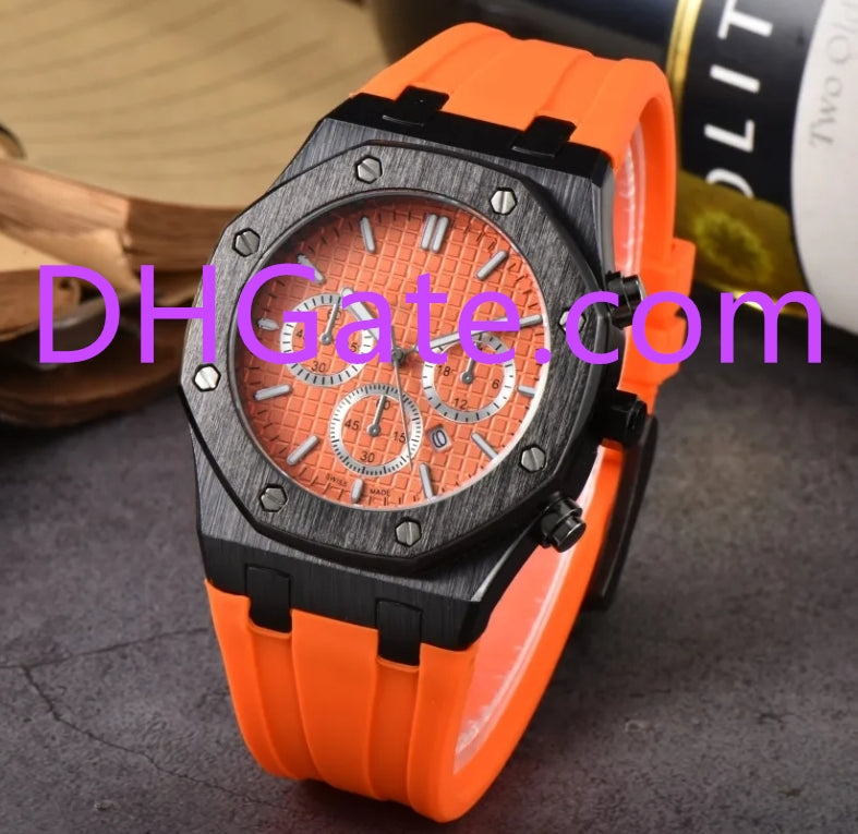 New Audemaxx Piguxx Top Brand APAPAPAPAPWatch Designer Quartz Movement Watches Men High Quality Man Wristwatch Relojes Montre Clock Gifts