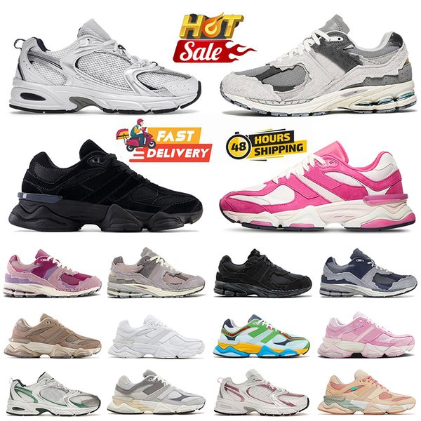 Men Women Designer Running Shoes Triple Black White Pink Quartz Grey Sea Salt Brown Olive Blue Green Red Purple mens trainers outdoor sneake