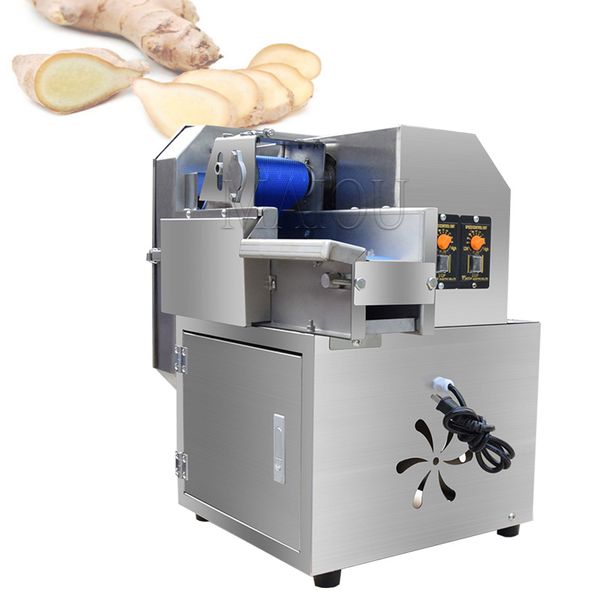 Commercial Automatic Electric Potato Carrot Ginger Slicer Vegetable Cutting Machine
