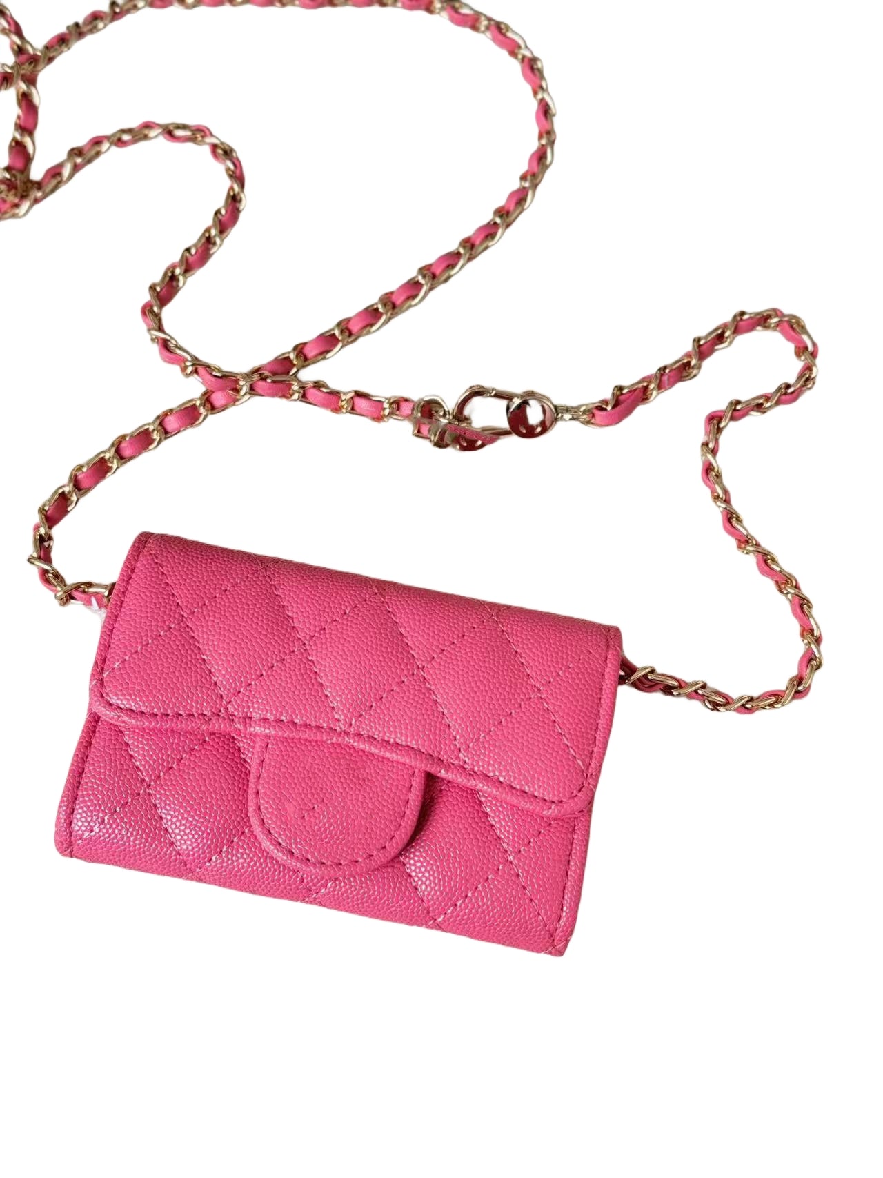 Luxury Designer Purse Fashion Key Wallet Gold chain Caviar Wallets Credit Card Holders Tote Coin Purses With Box Dust Bag