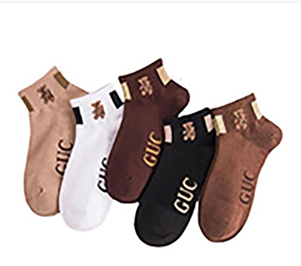 Brand Designer Mens Womens Ten Pairs Letter Printing Socks Luxury Sports Winter Wool Knitting Keep Warm Stockings Adult Breathable Comfort S