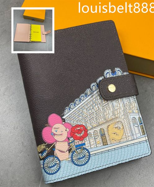 Designer Medium DESK AGENDA COVER Holders Memo Planner Men Women Cartoon Notebook Diary Agendas Protective Case Card Passport Holder Notepad