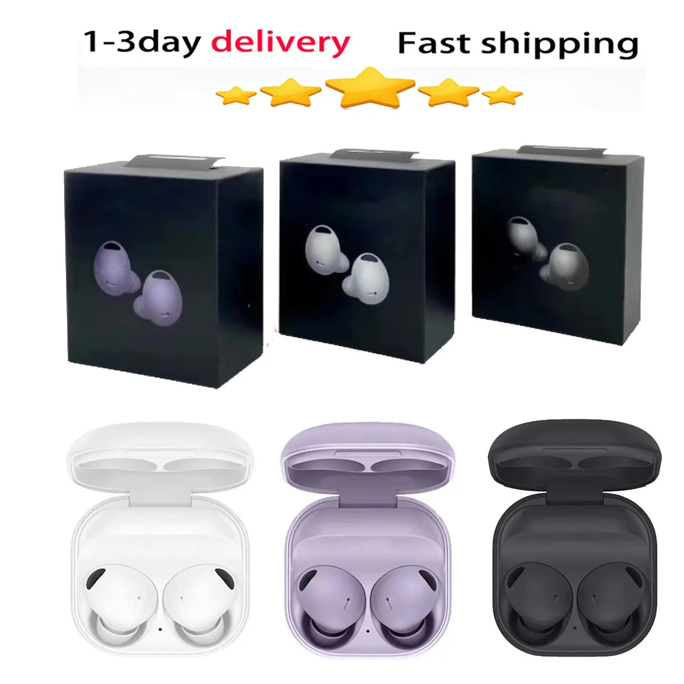 headphones earphones pro Earbuds Bluetooth 5.0 In-Ear Earphone Wireless Charging headphone Stereo Headset Headphone earphone buds earphones