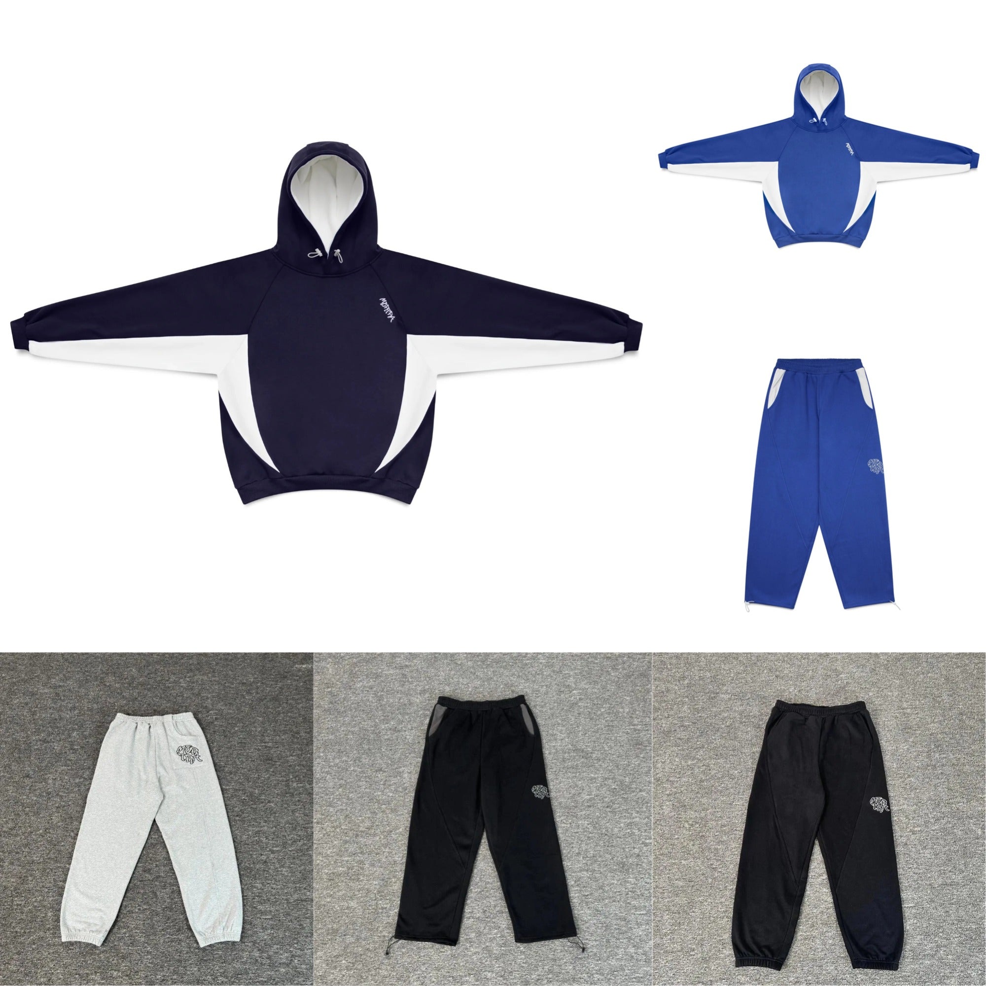 Men&#039;s Tracksuits Designer Tracksuits Luxury Black Mertra Jogger Drawstring Sweatpants Men Women Pure Cotton Oversized Embroidery Logo Casual Pa