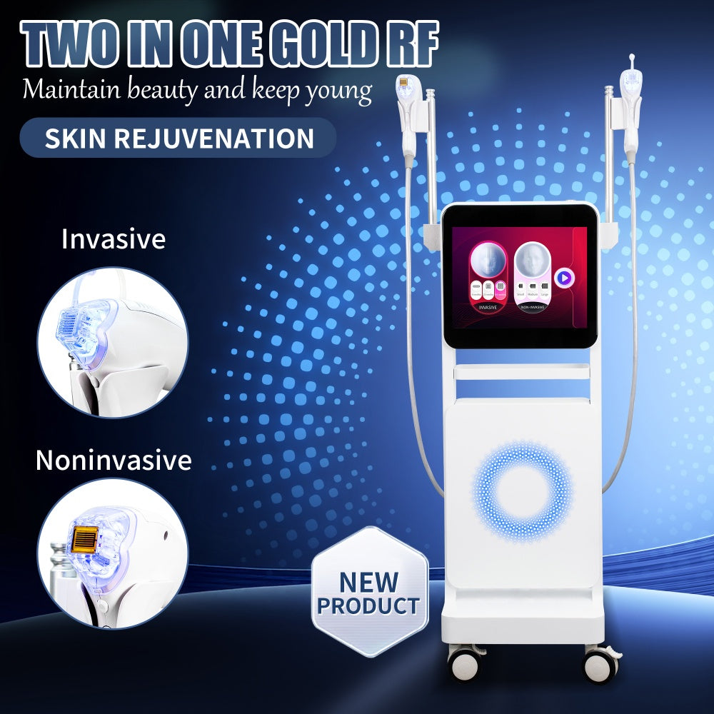 Professional 2 In 1 Microneedling Machine Face Body Skin Tightening Stretch Mark Removal Spa Grade Beauty SalonEquipment
