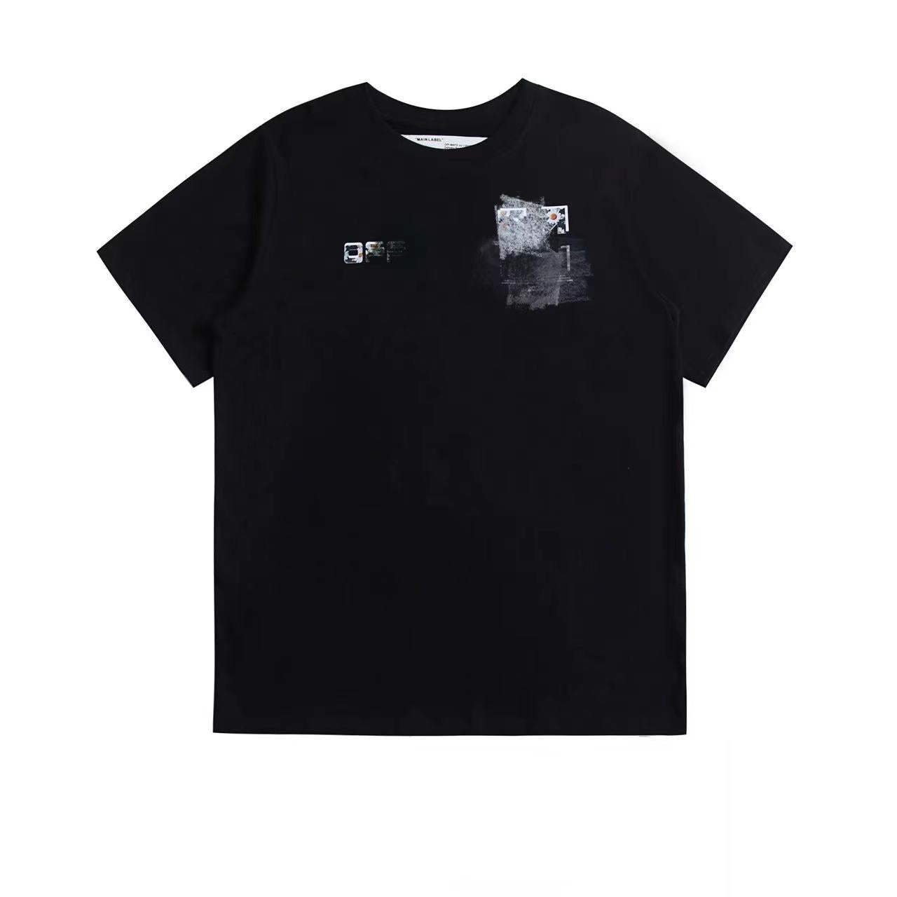 Men&#039;s vintage t shirts White Street Fashion Brand Couple Star with Sleeve Printed Letter x the Back Print t shirts