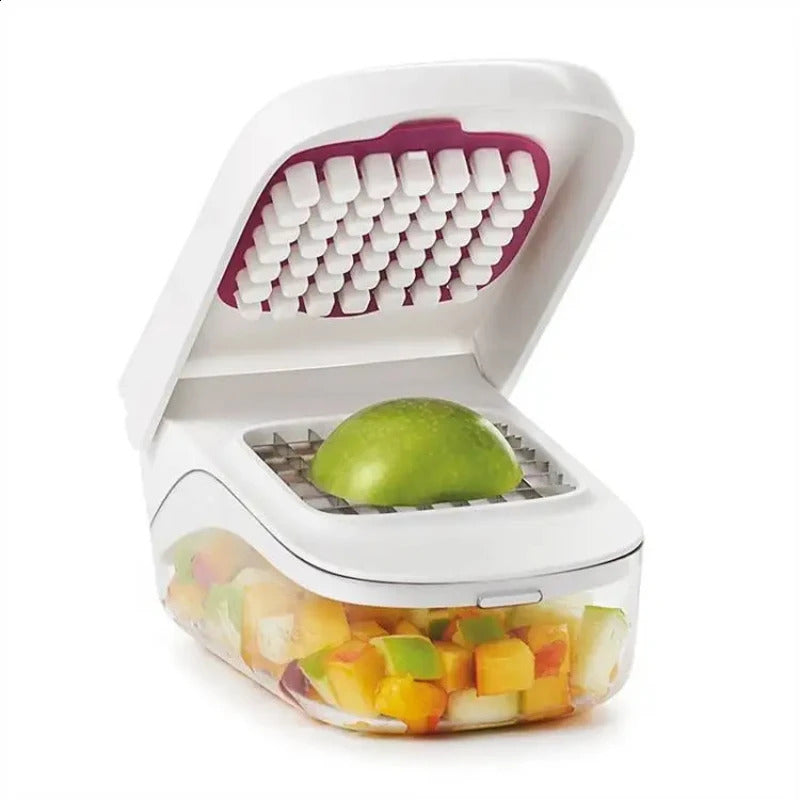 Creative Kitchen Utensils Potato Dicer Vegetable and Onion Chopper Fruit Pepper Slicer Convenient and Easy To Pour 241228