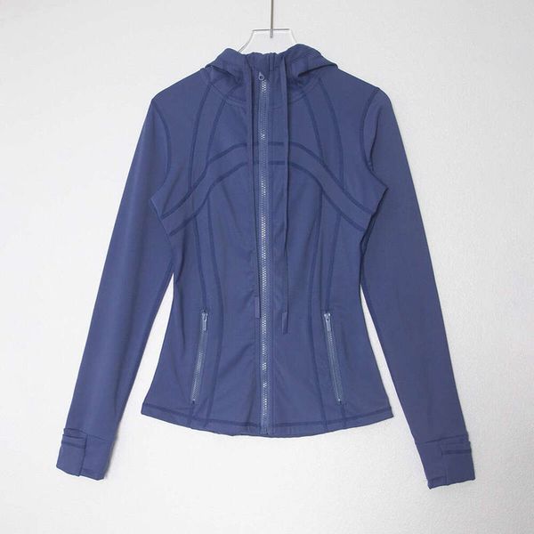 Yoga Jacket Women Define Workout Sport Coat Fitness Jacket Sports Quick Dry Activewear Top Solid Zip Up Sweatshirt Sportwear Lululies Lemons
