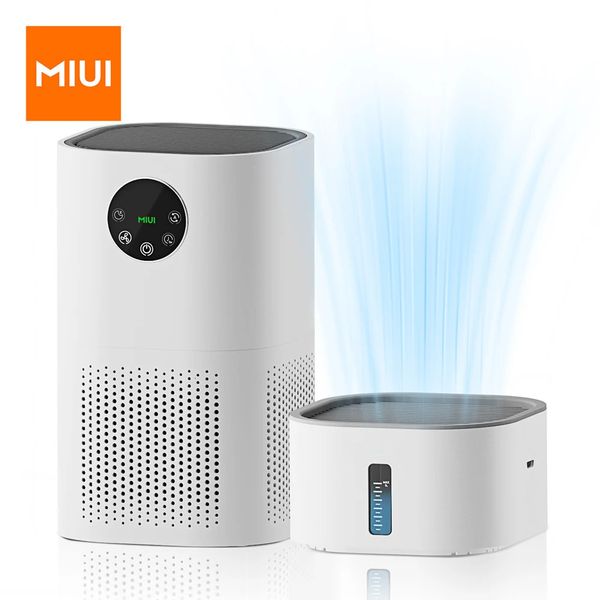 Air Purifiers MIUI Purifier with Humidifier Combo for Home Allergies and Pets Hair Smokers in Bedroom H13 True HEPA Filter2in1 231118
