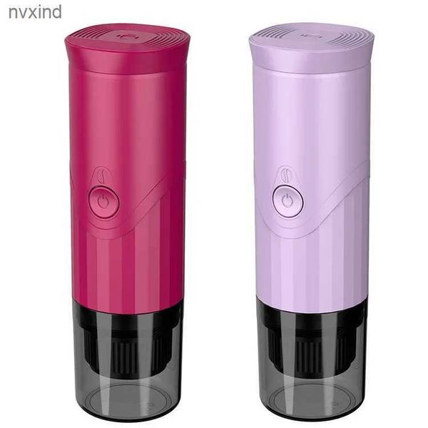 Coffee Makers New design TK03 mini coffee machine portable intelligent coffee machine travel portable coffee machine aluminum alloy OEM 90 8