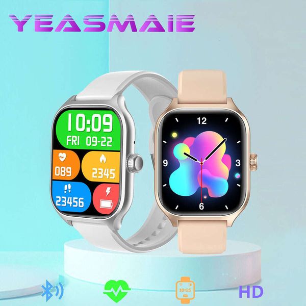 Smart Watch Bluetooth Call Blood Oxygen Monitoring Voice Assistant Message Reminder Heart Rate Sports Modes SmartWatch Men Women
