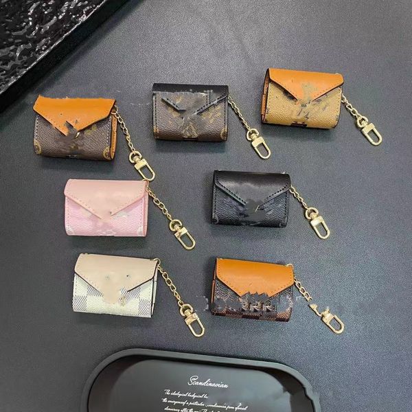 top Headphone airpods case Accessories airPods for 1-2 3 pro cases Phone Cases Top Fashion Letter protection Black White Pink Earphone Packa