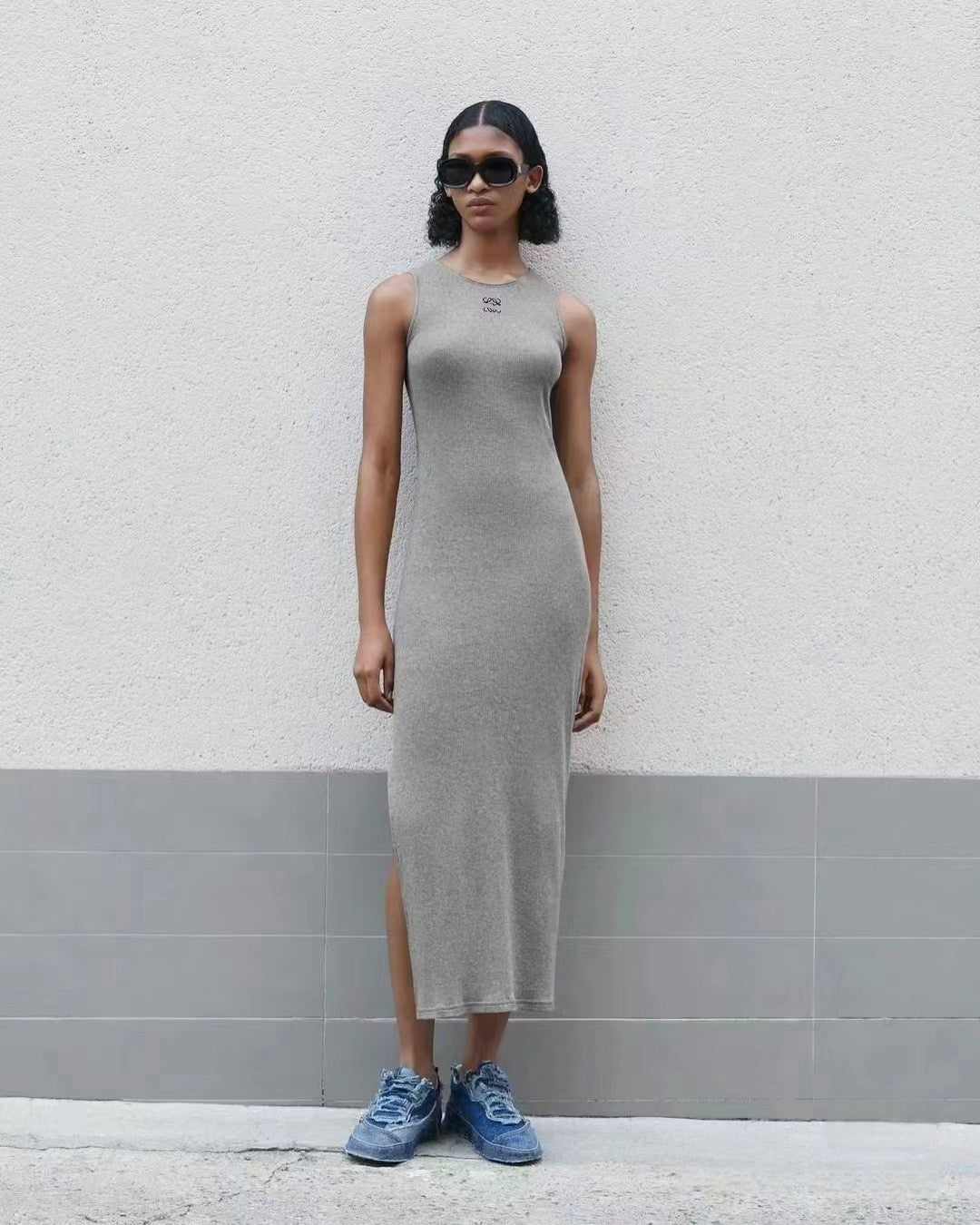 Womens Casual Dress Elegant clothing women Long Fishtail Skirts Designer summer dress Skirt Classic Letter Embroidery tops