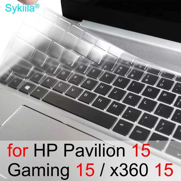 Keyboard Covers HP Pavilion 15 x360 15t 15z 15 er 15 eg 15 eh 15 dw 15 dq 15 cs 15 cu cb cc silicone skin protector shell keyboard cover z01