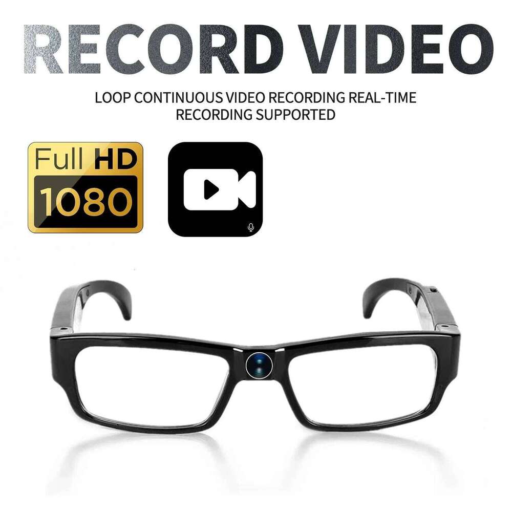 1080p Mini Shooting HD Video Recorder Driving Bike Riding Smart Glasses With Camera for Outdoor